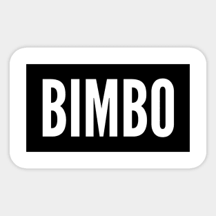 Bimbo Fashion Sticker